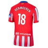 Atletico Madrid Arthur Vermeeren #18 Heimtrikot 2024-25 Kurzarm